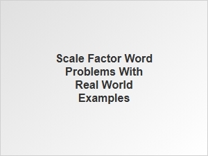 Understanding Scale Factor Through Real-World Examples